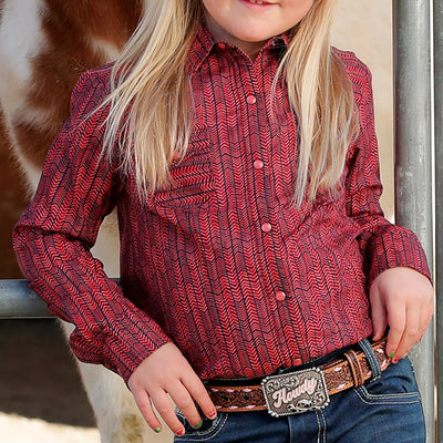 Charming Pink Long Sleeve Shirt for Girls | Cruel Girl - Korvel