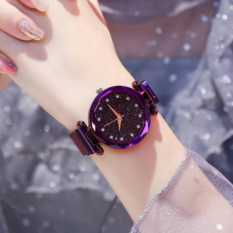 Reloj Magnético de Lujo - Elegante Pieza de Tiempo