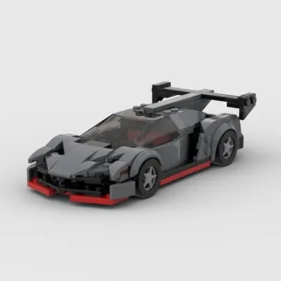 Ensemble de blocs de construction DIY Supercar