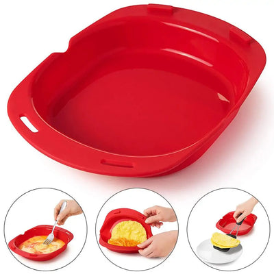 Microwave Silicone Omelet Mold Tool