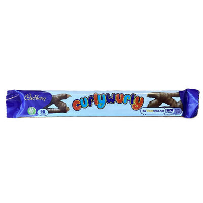 Cadbury Curly Wurly – Classic UK Chocolate Caramel Twist Bar (UK) - Korvel