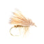 Yellow Elk Hair Caddis Dry Flies - 3 Pack, Size 18 for Trout Fishing - Korvel