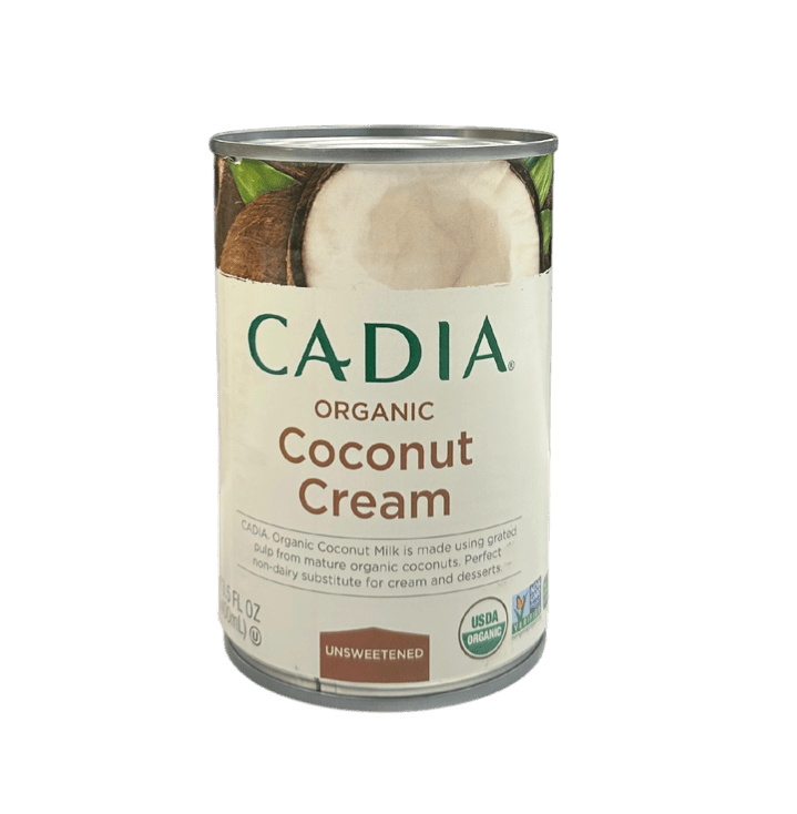 Organic Coconut Cream – Unsweetened & Dairy-Free | CADIA®