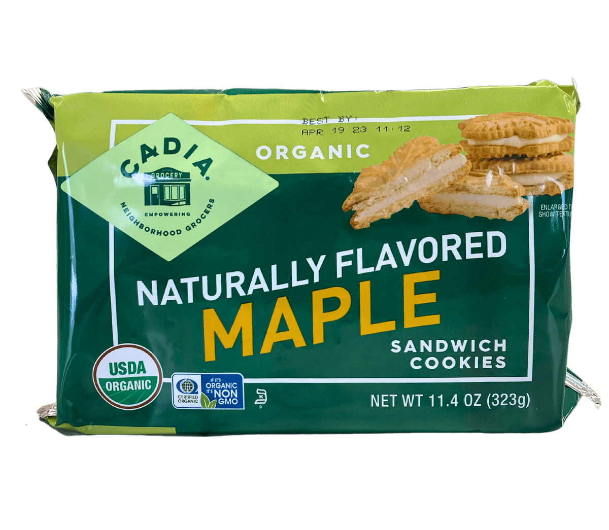 Organic Sandwich Cookies by Cadia