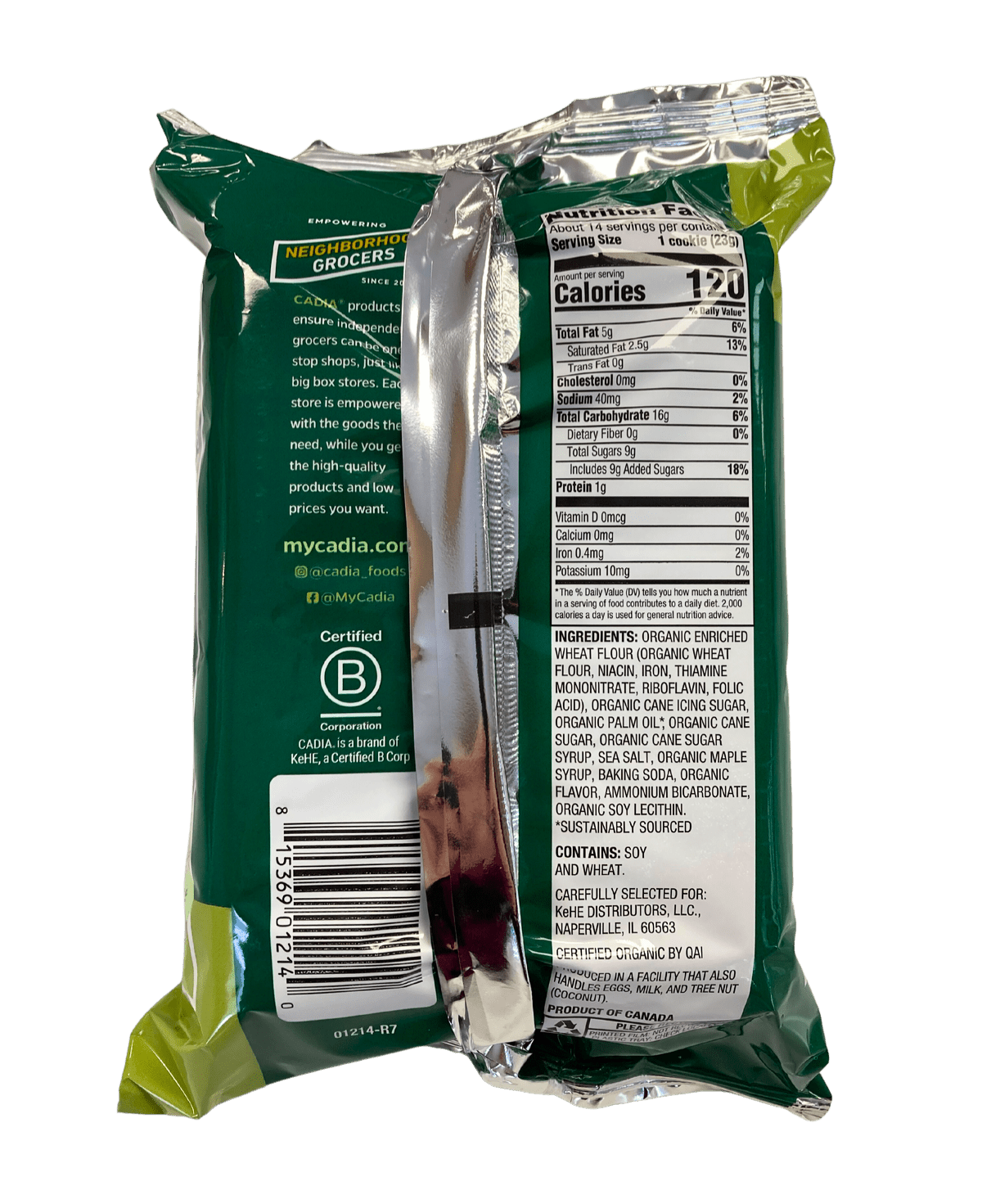 Organic Sandwich Cookies by Cadia