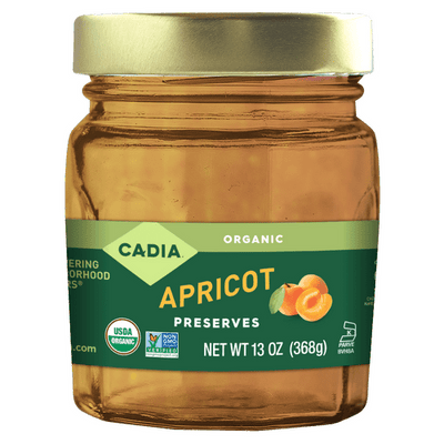 Organic Apricot Delight Preserves by Cadia - Korvel