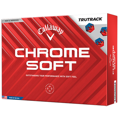 Callaway Chrome Soft 24 TruTrack Golf Balls - Elevate Your Game