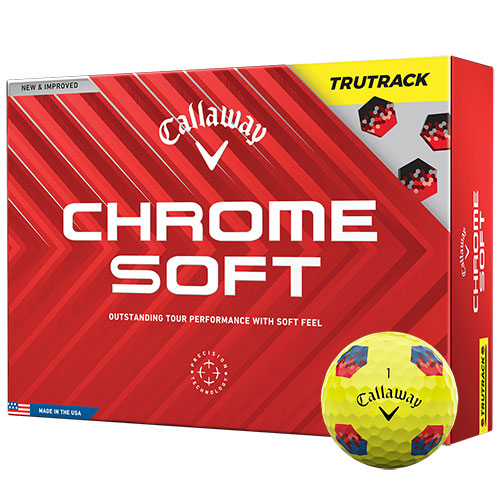 Callaway Chrome Soft 24 TruTrack Golf Balls - Elevate Your Game