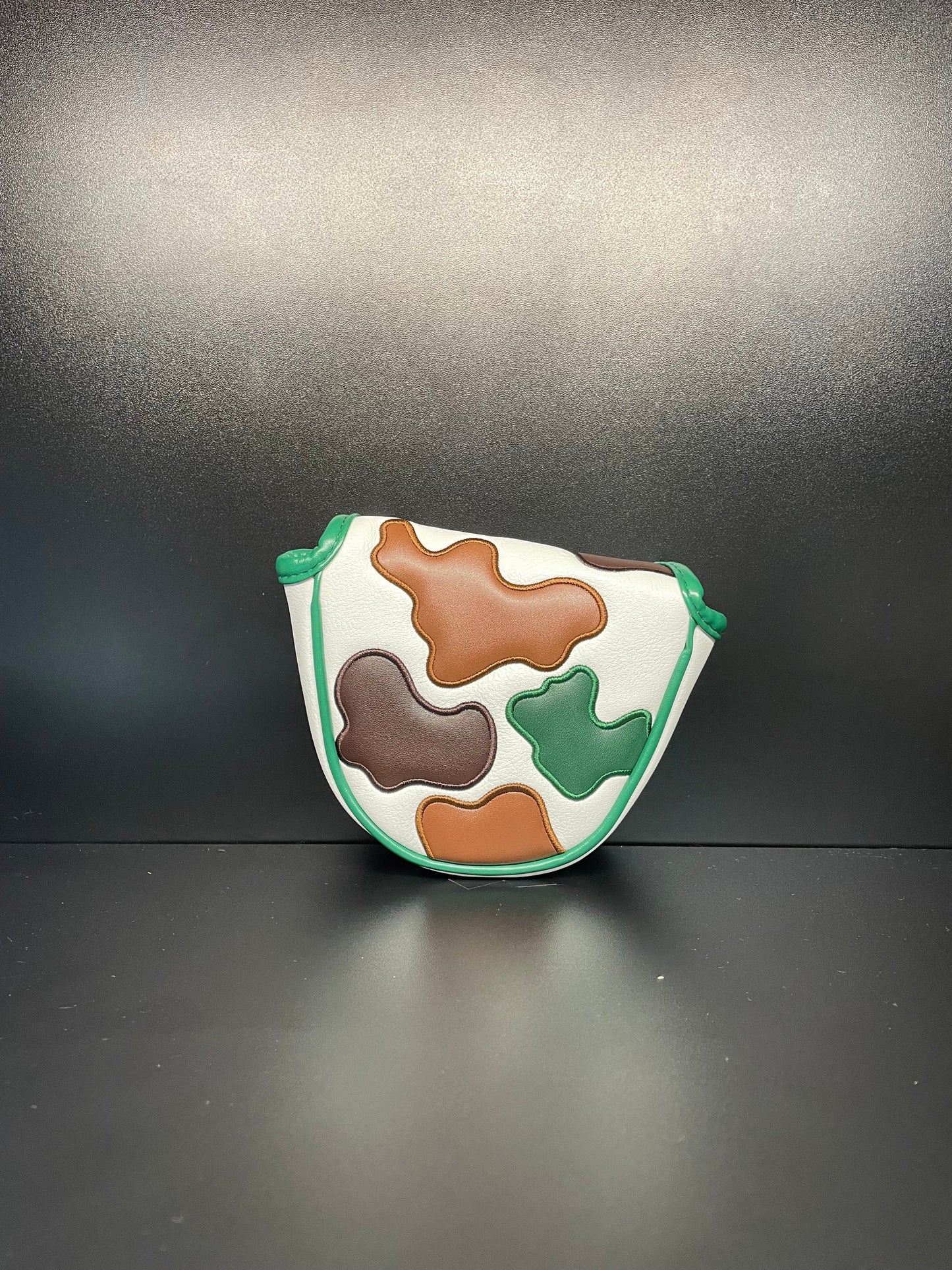 Funda de golf ecológica con estampado de vaca y camuflaje