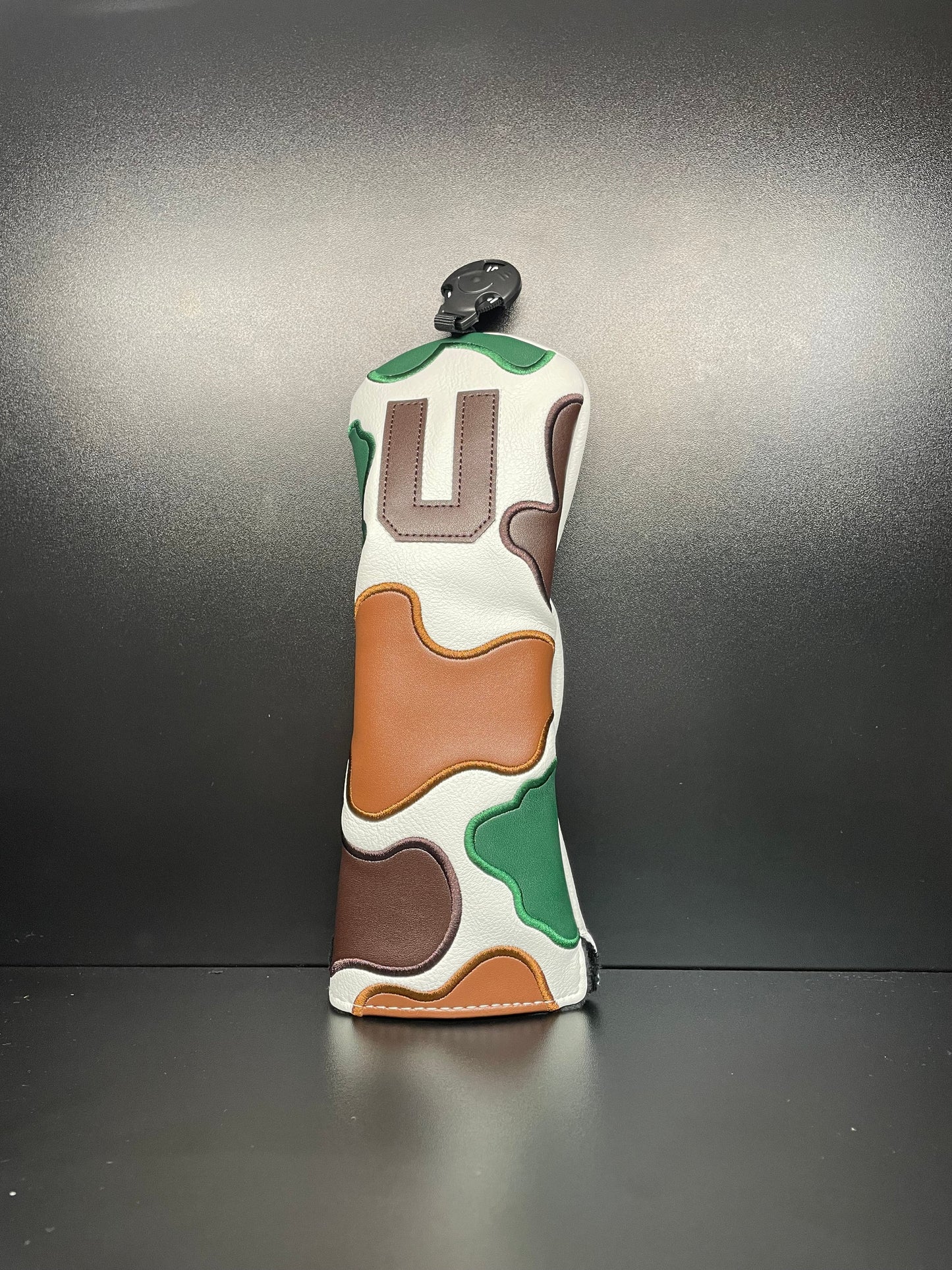 Funda de golf ecológica con estampado de vaca y camuflaje