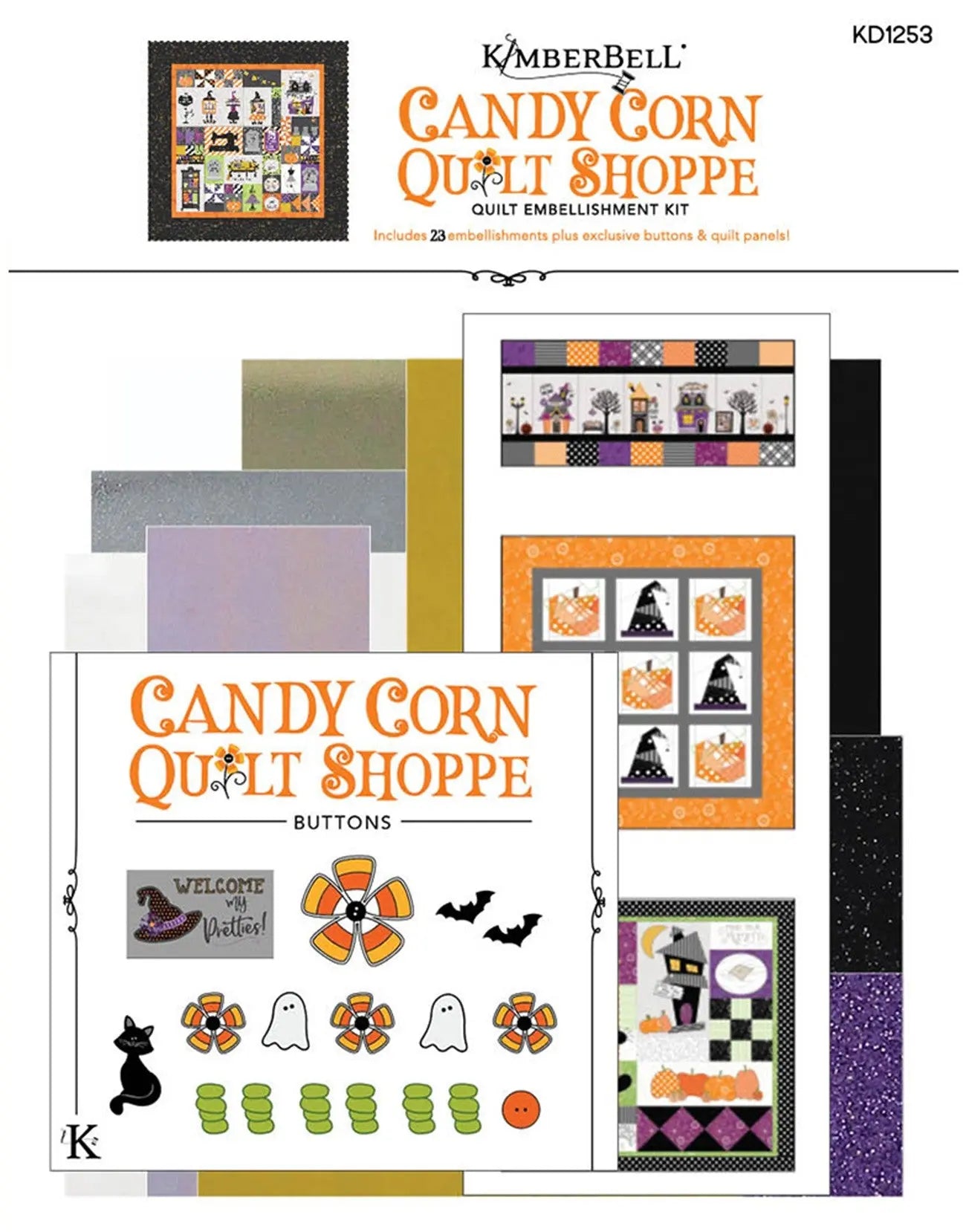 Kit de Embellecimiento de Candy Corn Quilt Shoppe