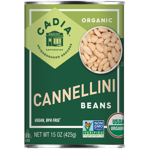 Organic Cannellini Beans - Creamy & Nutritious by Cadia - Korvel