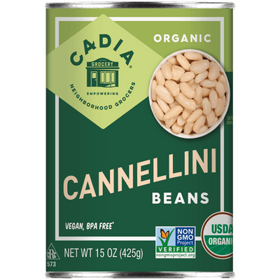 Organic Cannellini Beans - Creamy & Nutritious by Cadia - Korvel