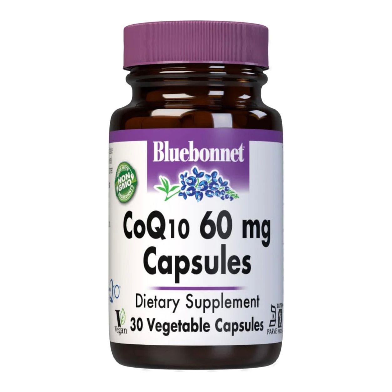 Gélules végétariennes CoQ10 60 mg Bluebonnet - 30 unités