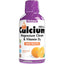 Calcio y Magnesio Líquido Bluebonnet Citrato Plus Vitamina D3, Naranja, 16 oz