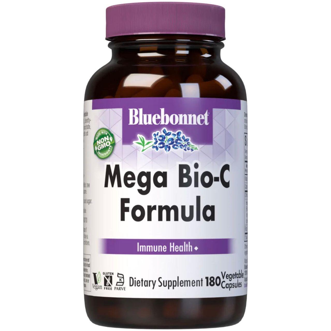 Bluebonnet Mega Bio-C Formula - 180 Vegetable Capsules