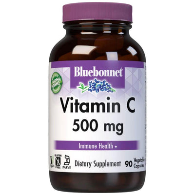 Blue Bonnet C-500 Vegetable Capsules - 90 Count