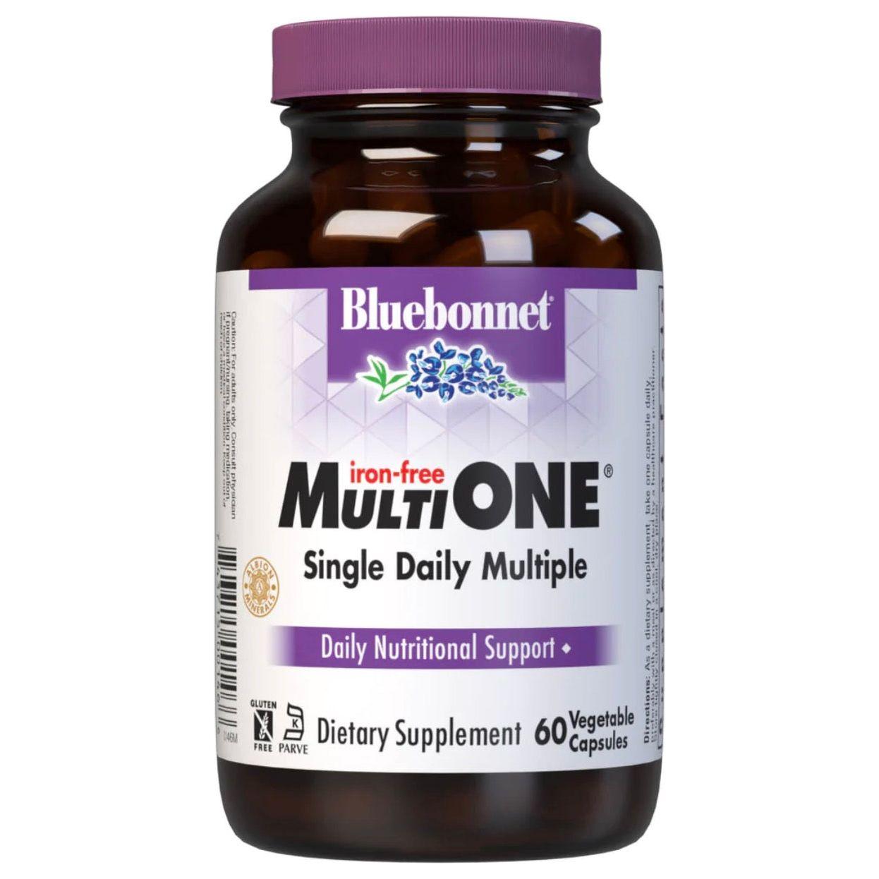Bluebonnet Nutrition Multi One Multivitamin & Multimineral, 60 Capsules