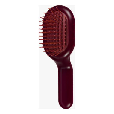 Janeke Curvy Bag Vented Brush - Dark Berry Magenta
