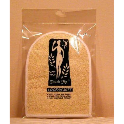 Touch Me Loofah Mitt - Natural Exfoliating Washcloth