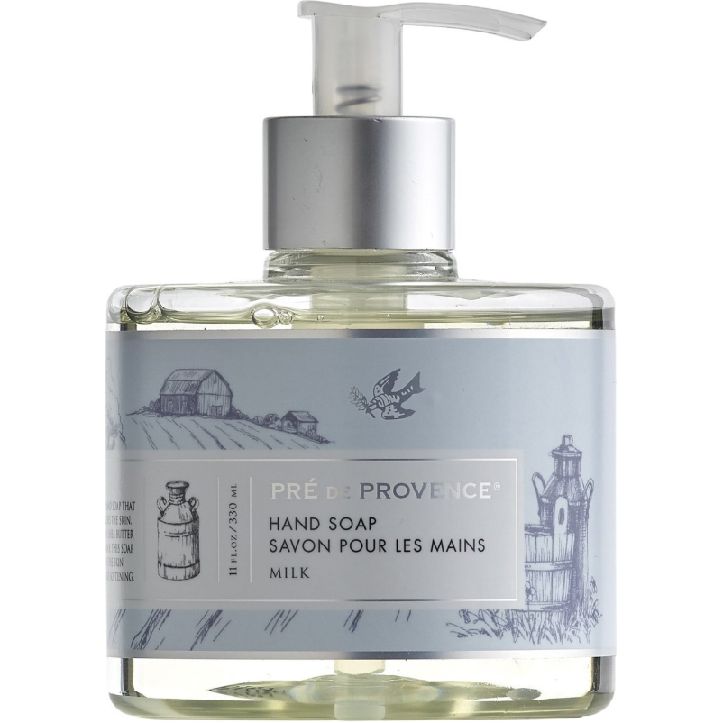 Savon liquide pour les mains au lait Pre de Provence 11 oz