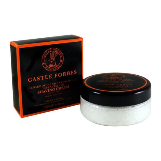 Colección de Afeitado Cedarwood & Sandalwood de Castle Forbes