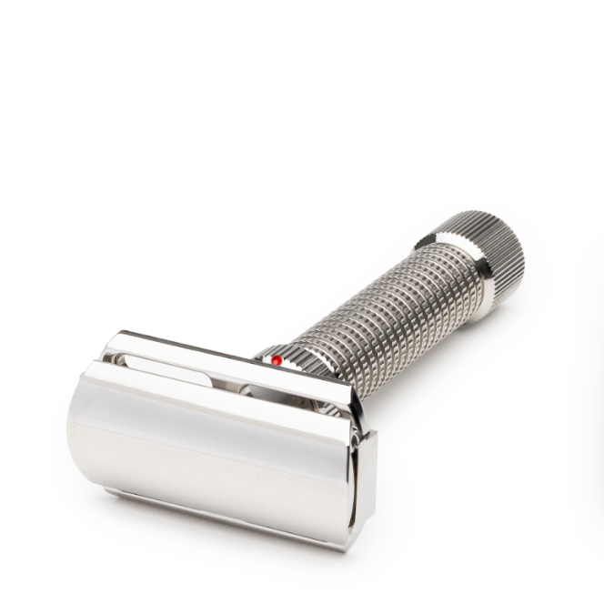 Rex Supply Co. Ambassadeur Rasoir DE Réglable en Acier Inoxydable Poli RSC-101P