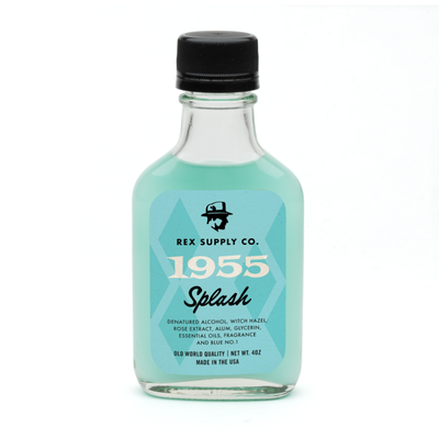 Rex Supply Co. 1955 Old World After Shave Splash - 4 Oz