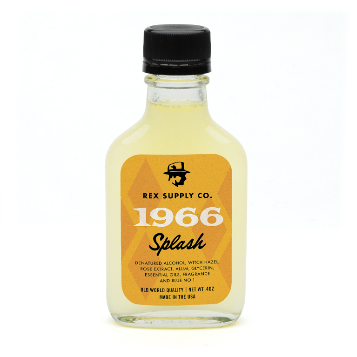 Rex Supply Co. 1966 Old World After Shave Splash - 4 Oz