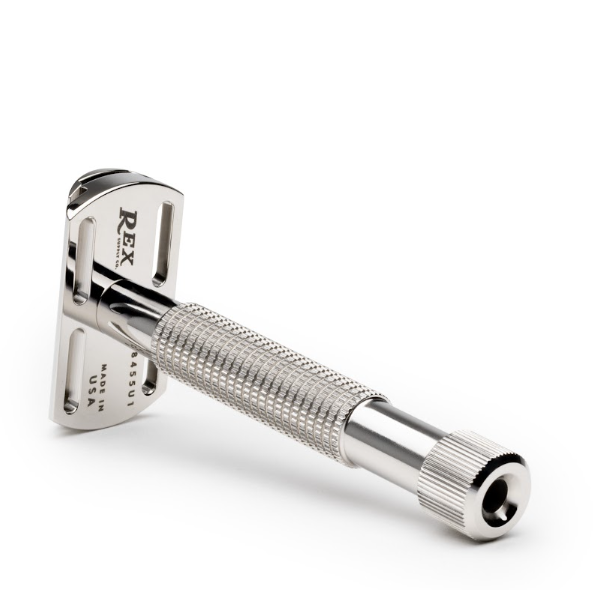 Rex Supply Co. Envoy XL Rasoir Double Lame en Acier Inoxydable