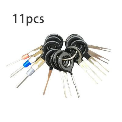 Car Terminal Removal Tool Kit Electrical Wiring Crimp Connector Pin Extractor Kit Car Repair Hand Tool 11pcs 8pcs 3pcs - Korvel
