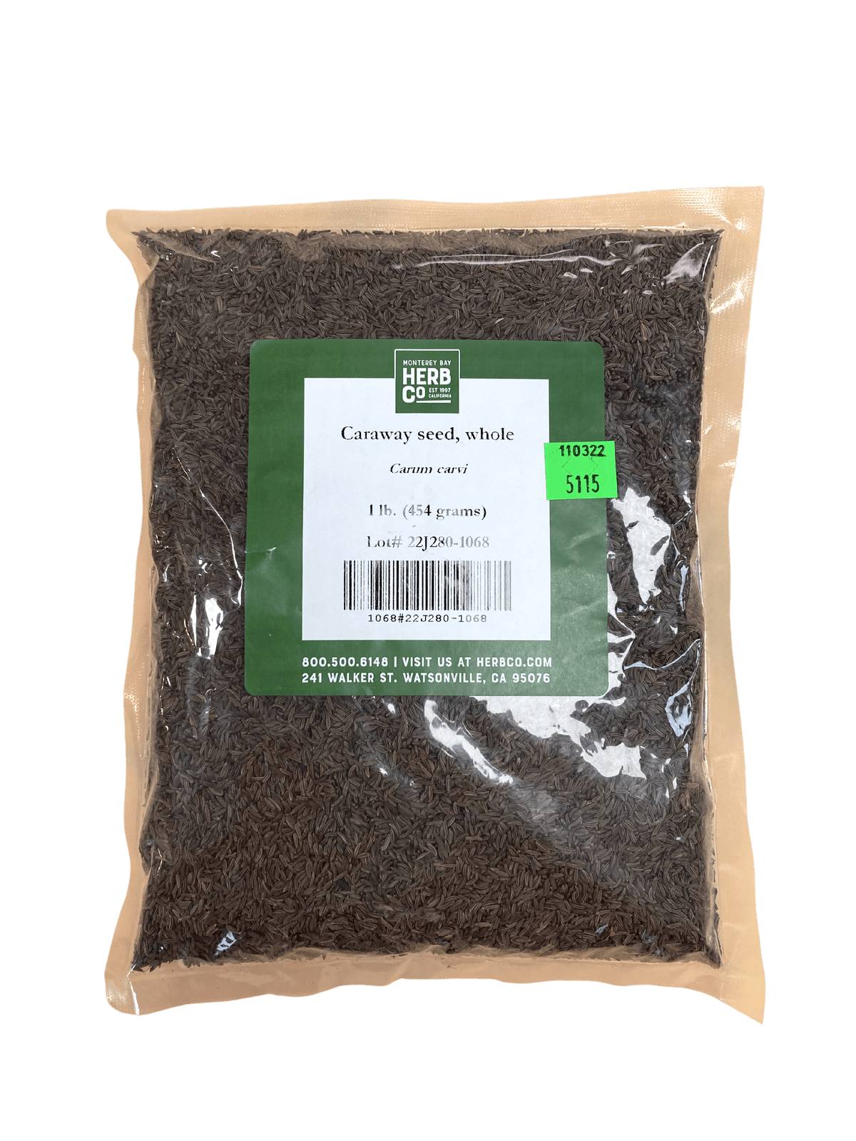 Whole Caraway Seeds - Flavorful Spice for Culinary and Wellness - Korvel
