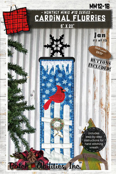 Patron de couture Cardinal Flurries avec boutons
