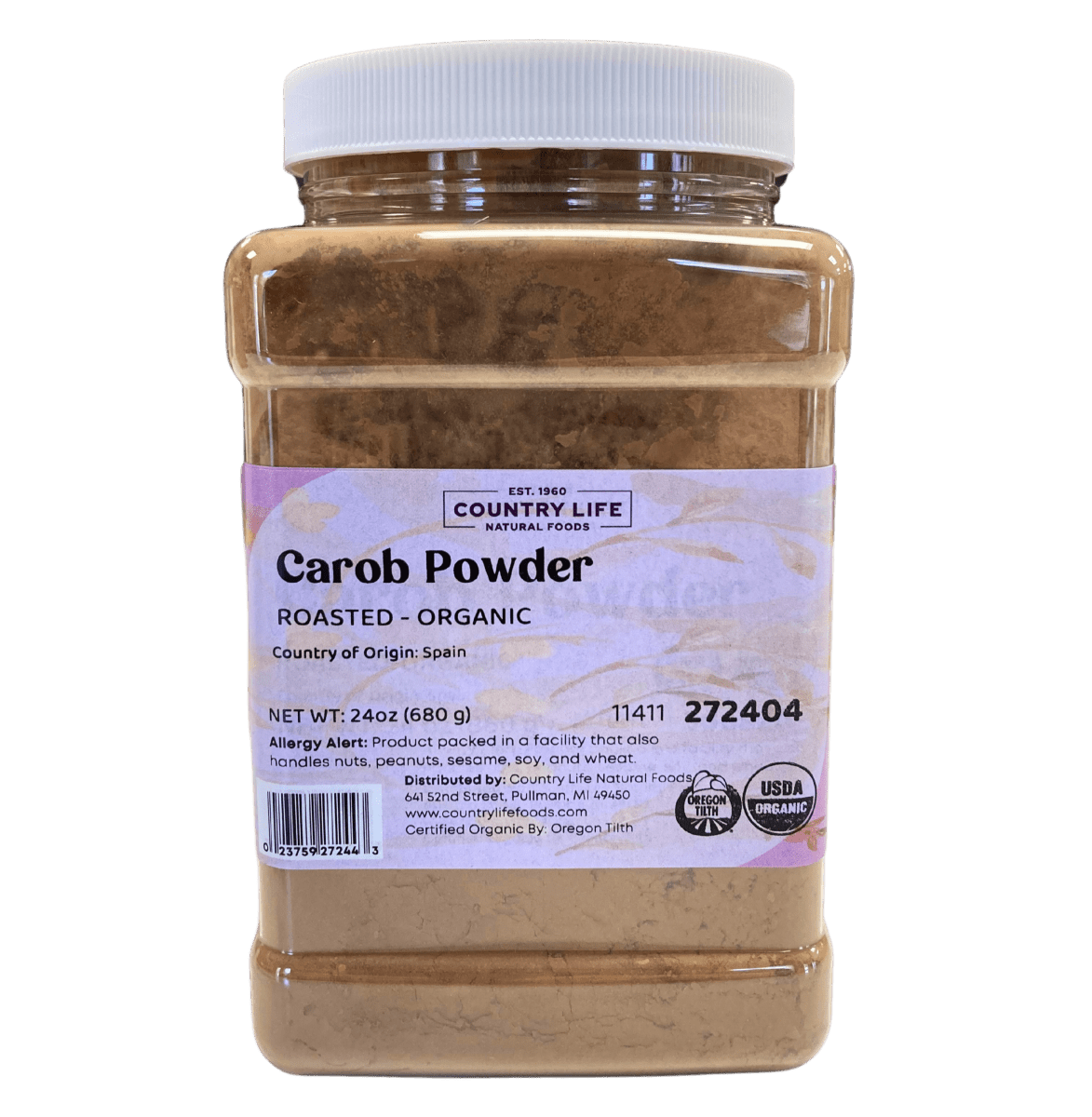 Organic Roasted Carob Powder - Natural Flavor Enhancer