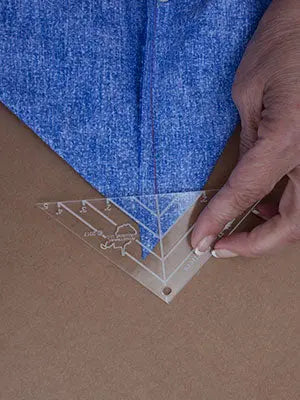 Carol's Box Corners Template for Perfect Sewing