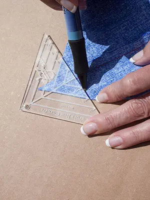 Carol's Box Corners Template for Perfect Sewing