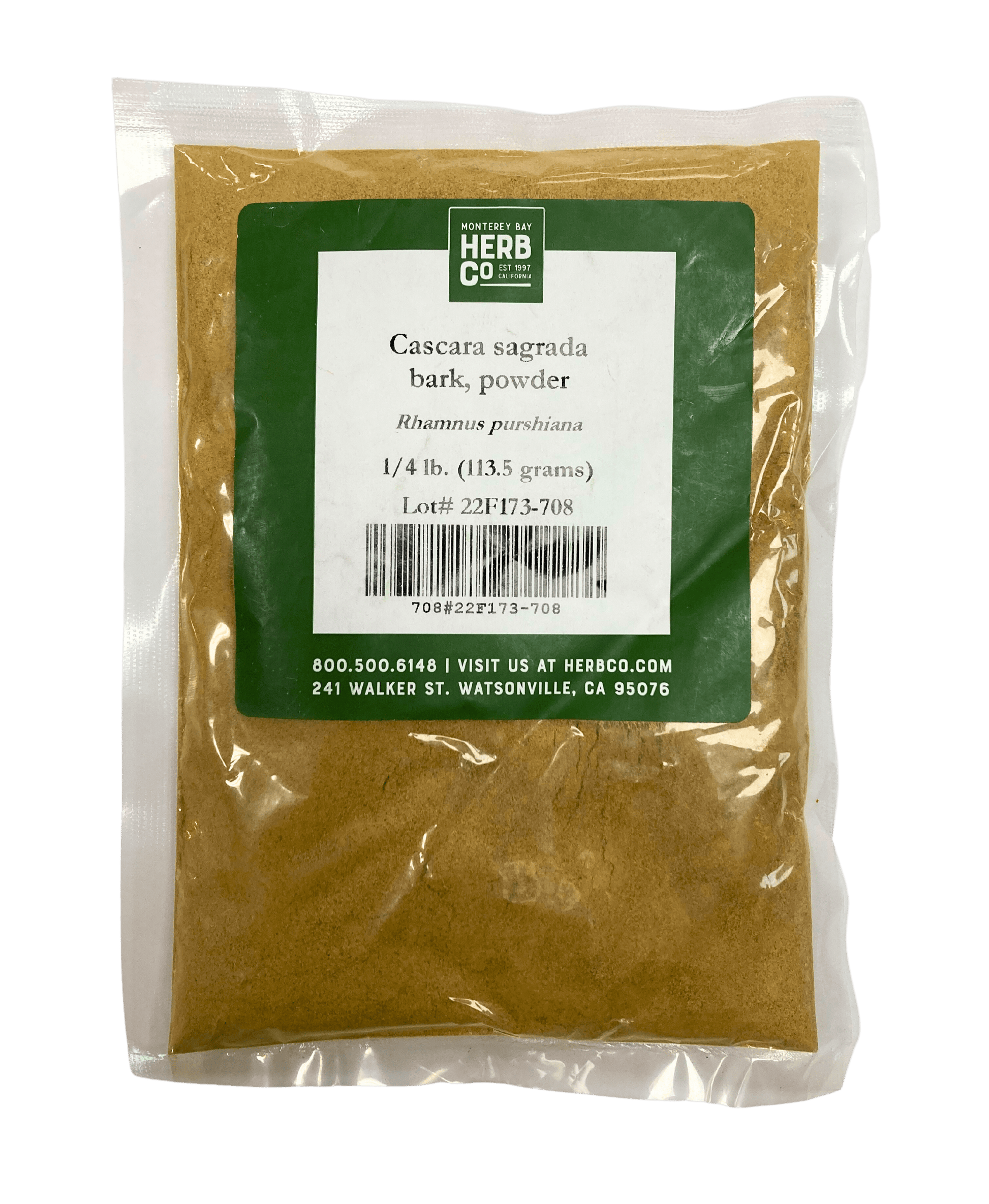 Premium Cascara Sagrada Bark Powder for Digestive Health - Korvel