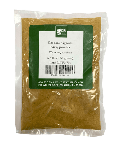 Premium Cascara Sagrada Bark Powder for Digestive Health - Korvel