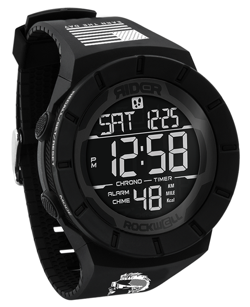 Coliseum Fit™ - Casey Patterson Phantom Black Edition Watch - Korvel