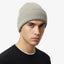 Gorro de Cashmere con Puño - Gris Pizarra