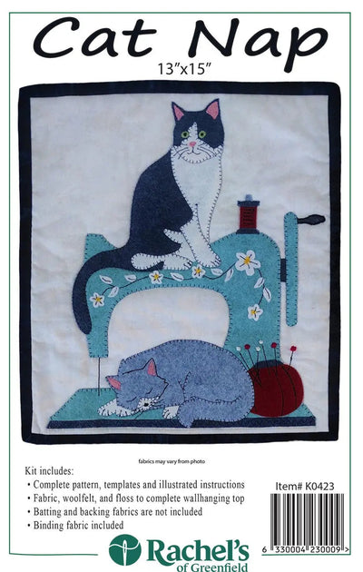 Kit de Quilt Mural Cat Nap