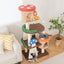 4-In-1 Cat Tree with Condos & Platforms - Multicolor