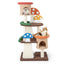 4-In-1 Cat Tree with Condos & Platforms - Multicolor