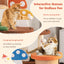 4-In-1 Cat Tree with Condos & Platforms - Multicolor