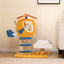 Aviation-themed Indoor Cat Tree with Helicopter Perch - Yellow