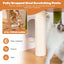 Hidden Cat Washroom with Cat Tower - White