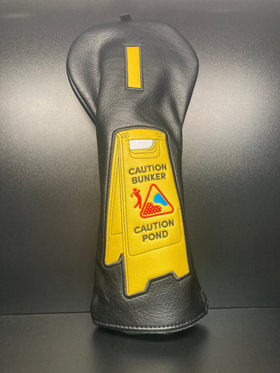 Warning: Bunker Ahead Golf Headcover