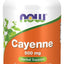 Extracto de Pimiento Cayena Premium 500 mg