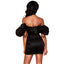 ZL1922 Women's Bubble Collar Dress