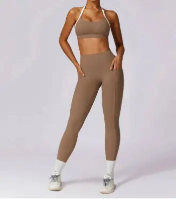 Ensemble de yoga coloré Beauty Back